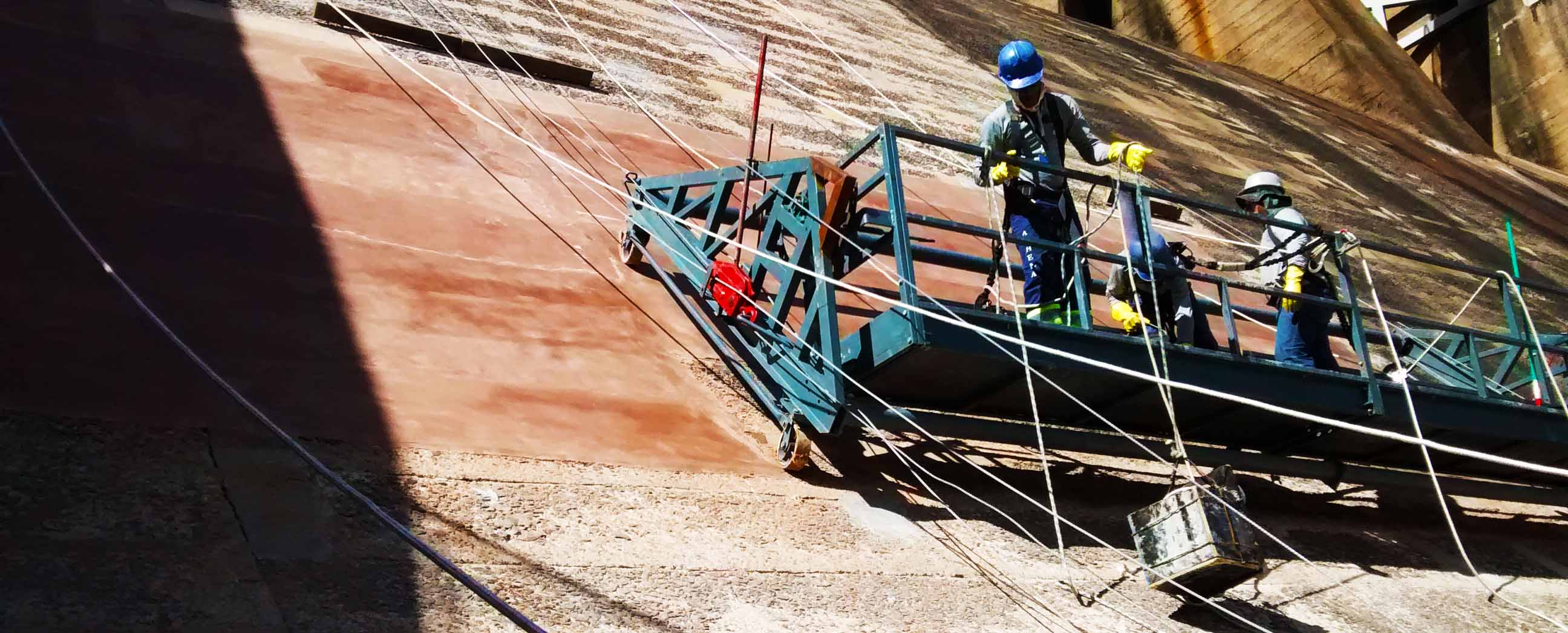 Recuperação e Impermeabilização em Barragens